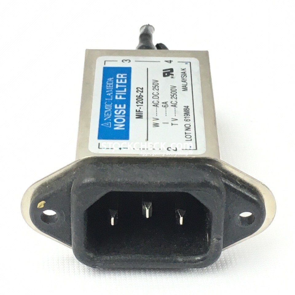Nemic-Lambda MIF-1206-22 Noise Filter