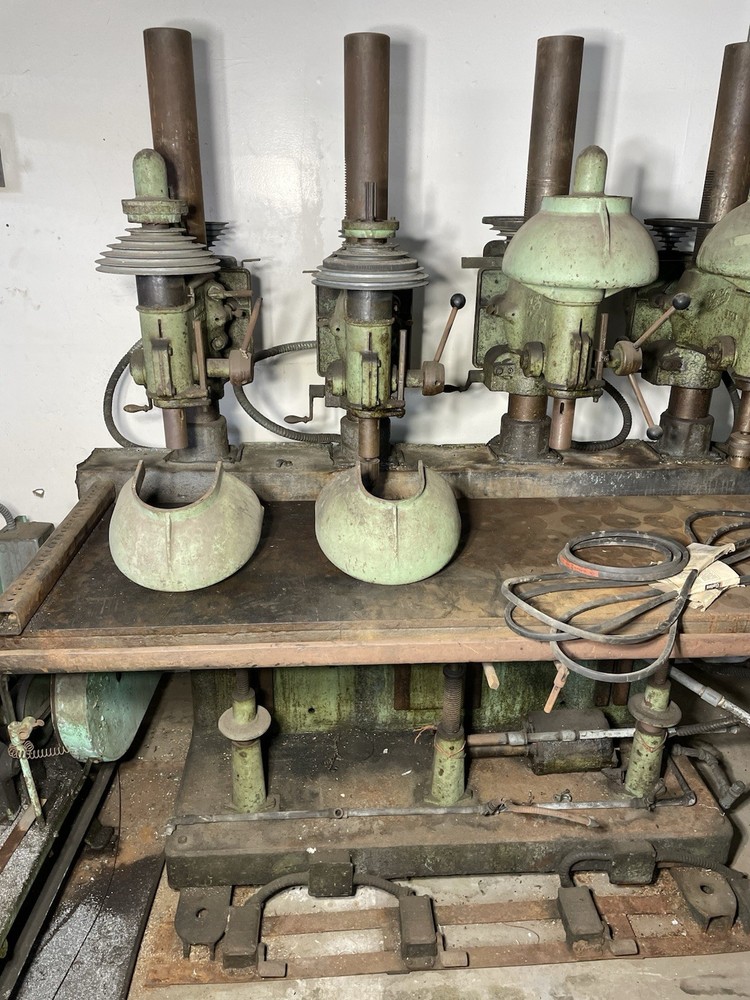 Buffalo No. 18 Gang drill Multi-Spindle Floor Drill Press