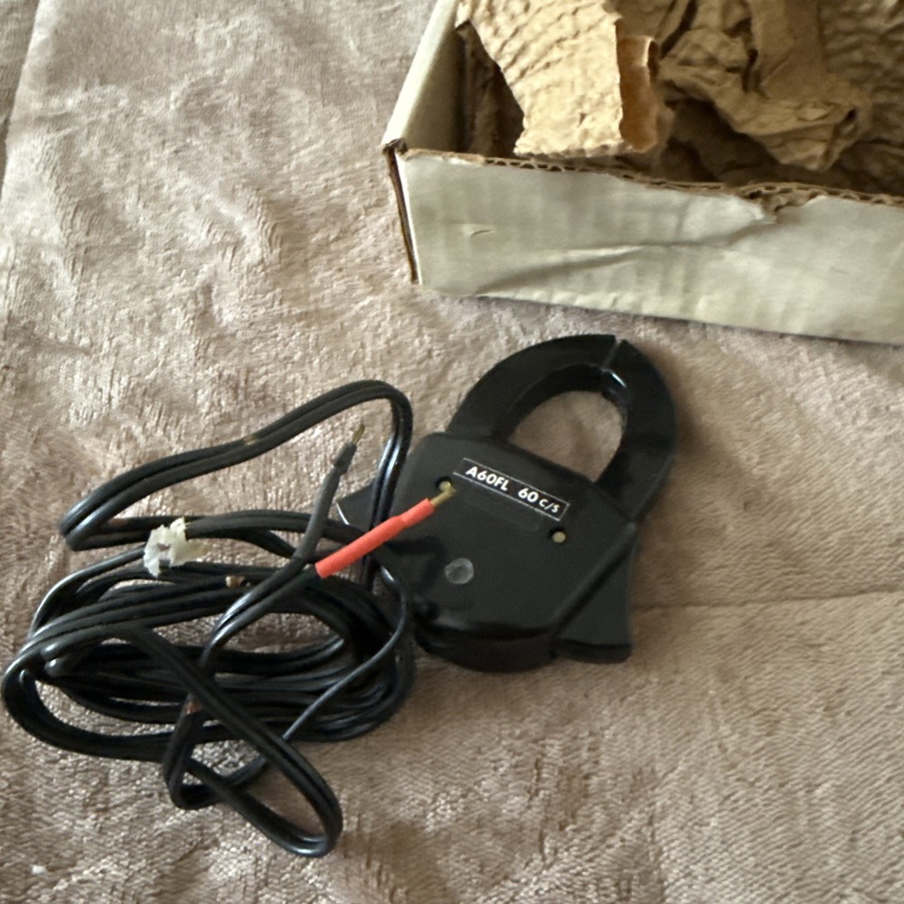 Amprobe A60FL 60CS Current Probe w/ Cables & Case