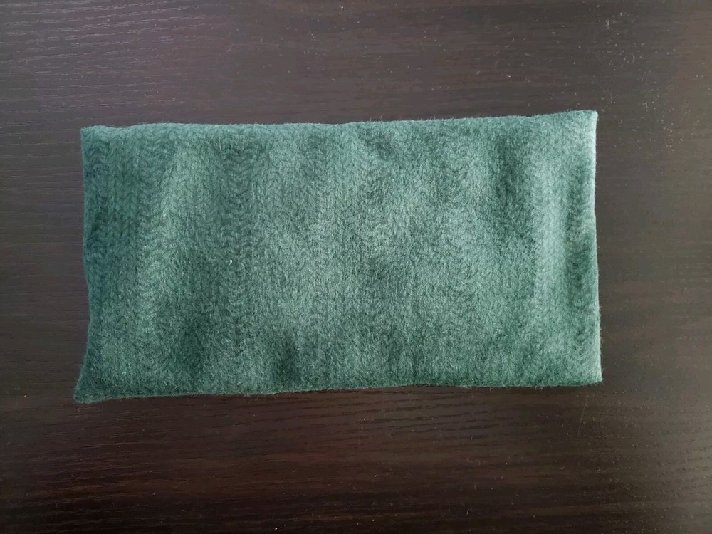 Rice Hot/Cold packs, handmade, new, Green