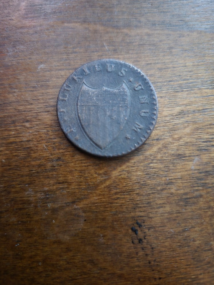 1787 new jersey colonial copper