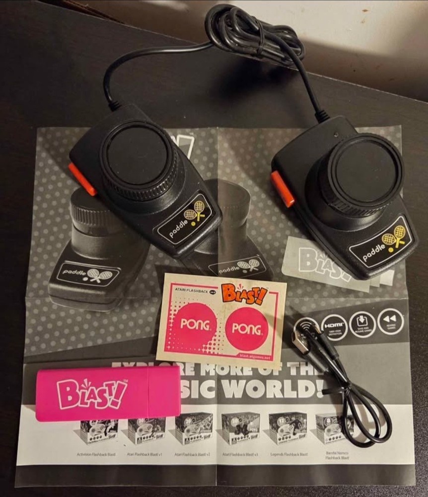 AtGames Atari Flashback Blast! Vol 2 and Vol 3