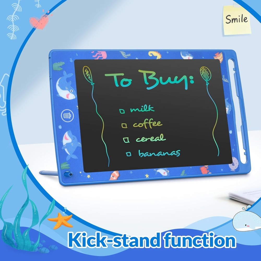 LCD Writing Tablet 8.5 Inch Electronic Writing Drawing Pads Portable Doodle B...