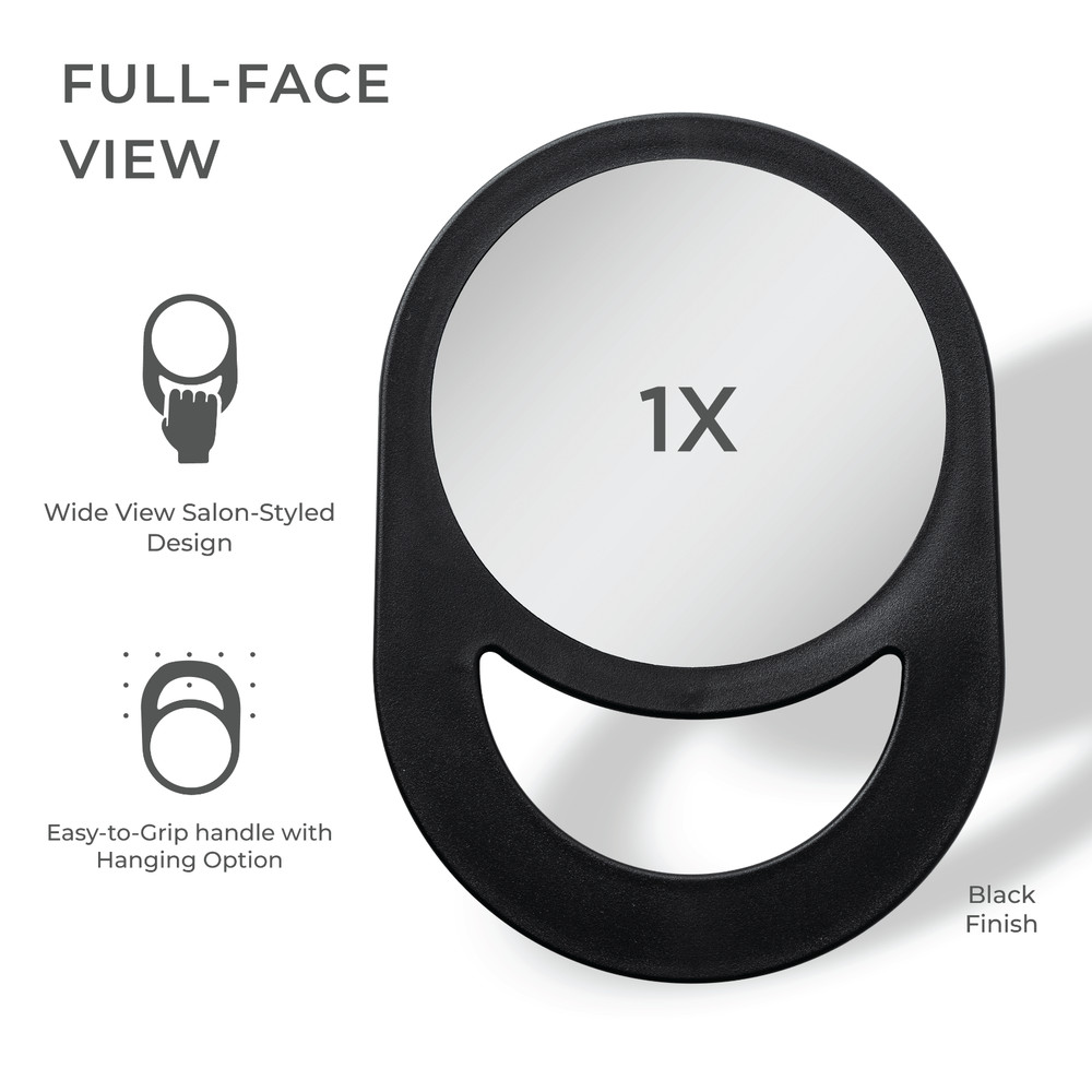 Zadro Hand Mirror with Large Handle