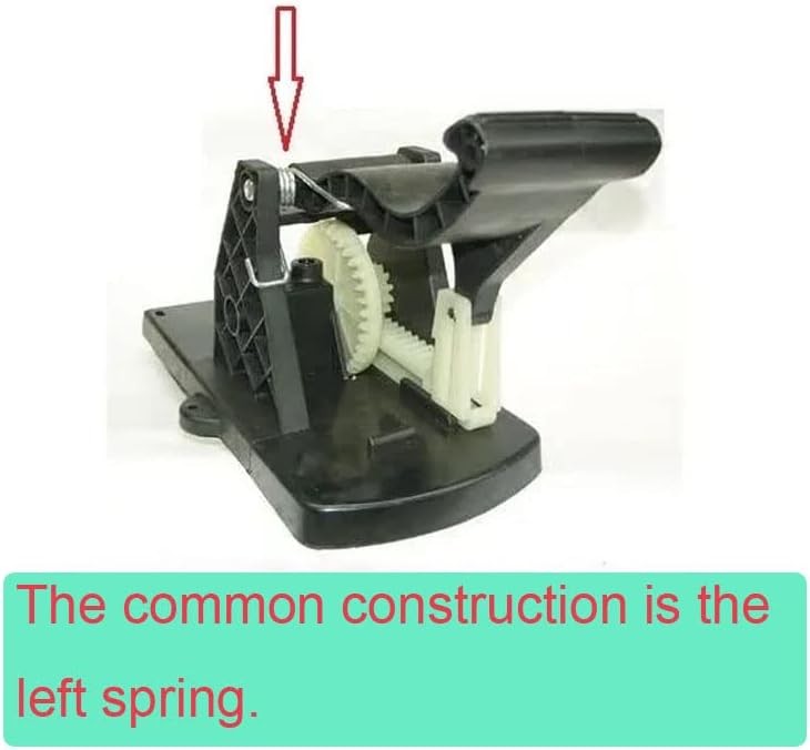 2 Pack Spin Mop Bucket Spring Replacement Right Left Side Rebound Silver