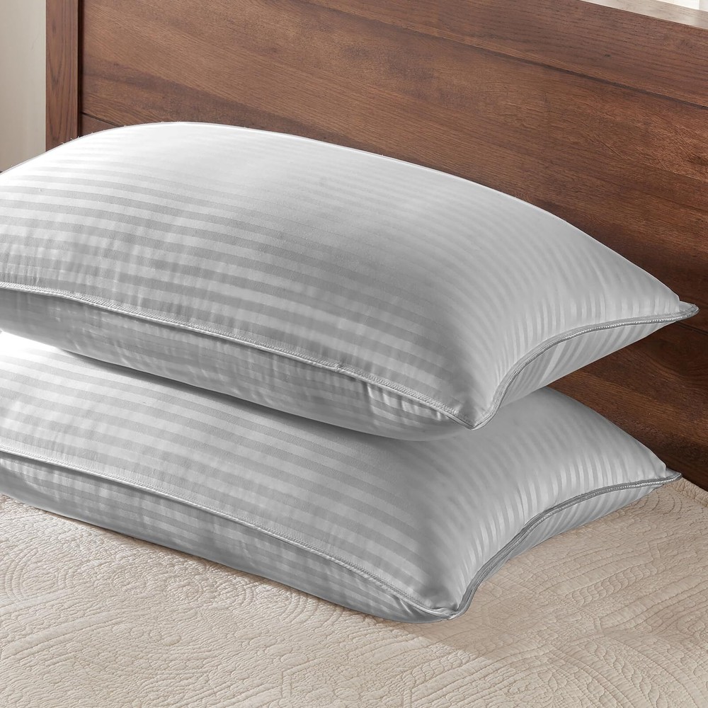King Size Pillows - Down Alternative Pillows for Sleeping Soft King Pillows S...
