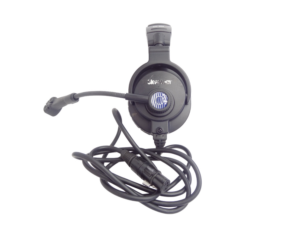 Clear-Com CC-300 Single-Ear Intercom Mic Headset with 4-Pin XLR Connector