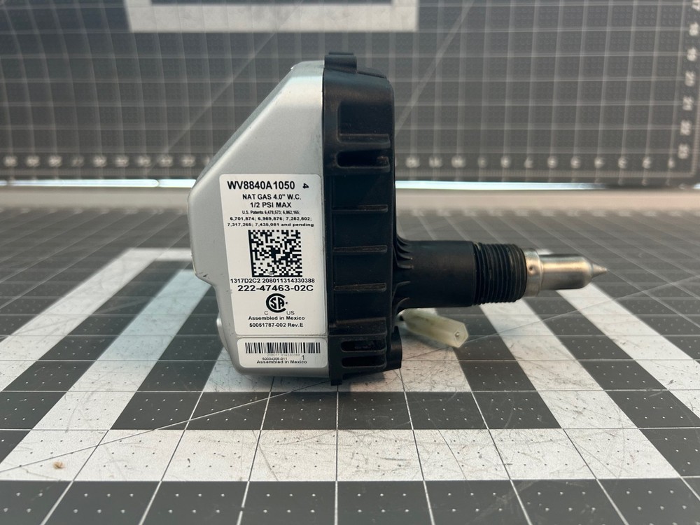 Honeywell Water Heater Gas Valve P# WV8840A1050