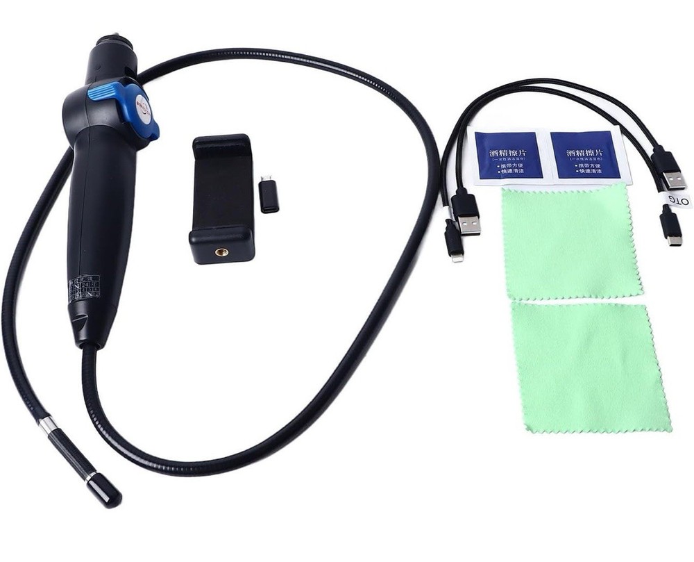 USB Endoscope 2MP HD IP67 Pipe Inspection Camera with LED