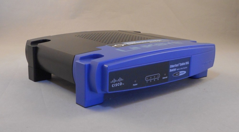 Linksys BEFSR41 EtherFast Cable/DSL Router with 4-Port Switch