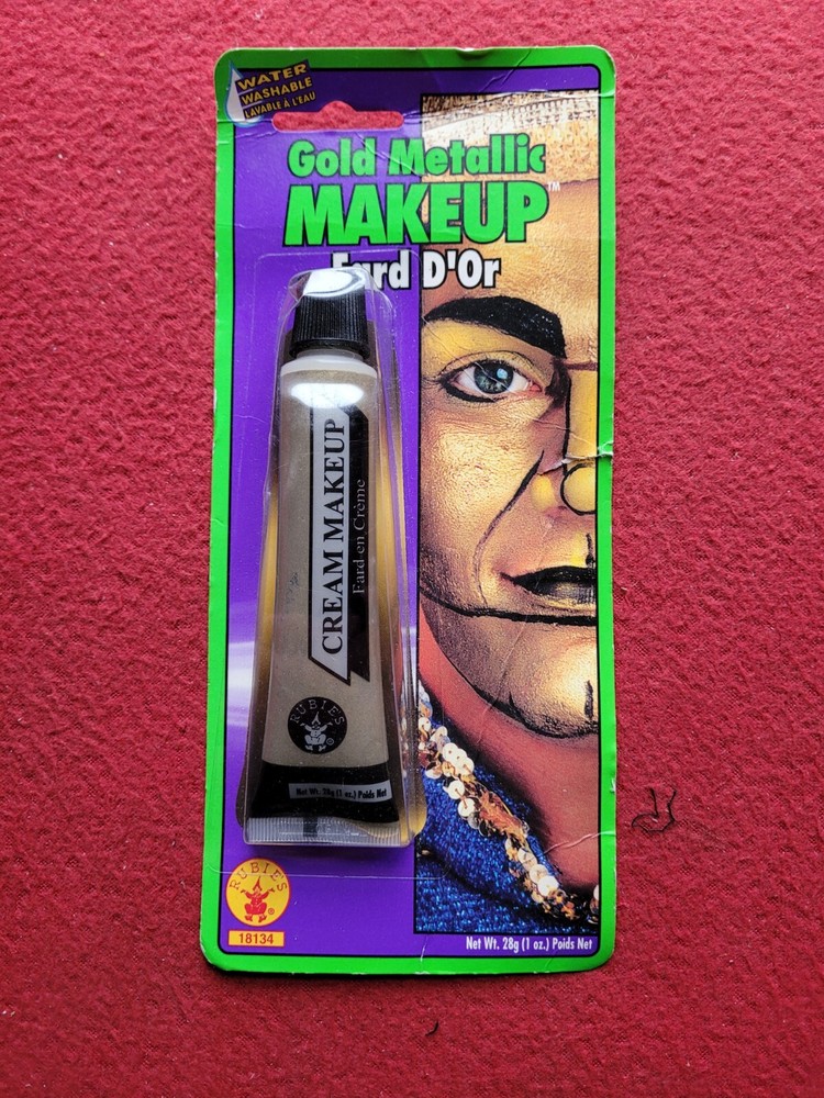 Halloween Gold Metallic Makeup