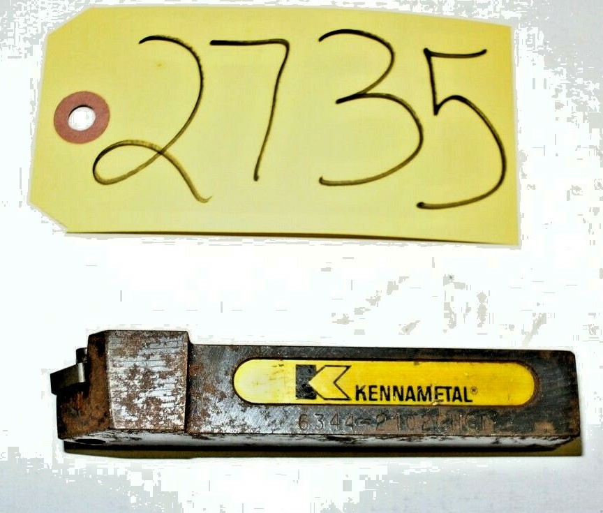 7 pcs 3/4" Thickness Lathe Toolholders Inserted including Kennametal & Iscar