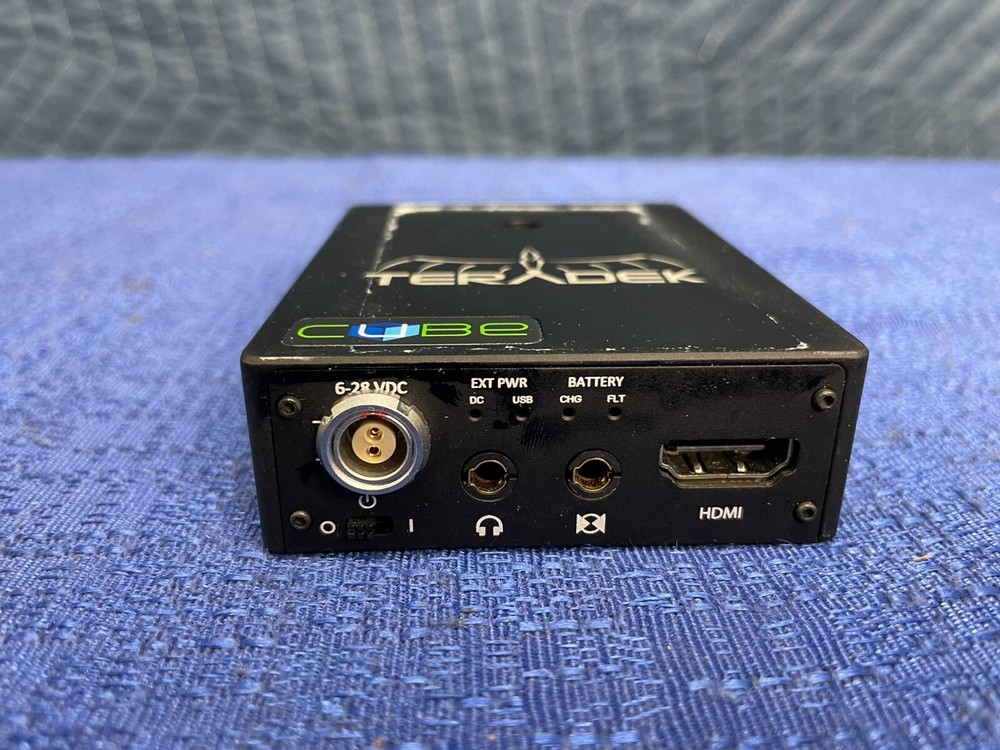 Teradek Cube 455 H.264 HDMI WiFi Video Decoder H.264 Used