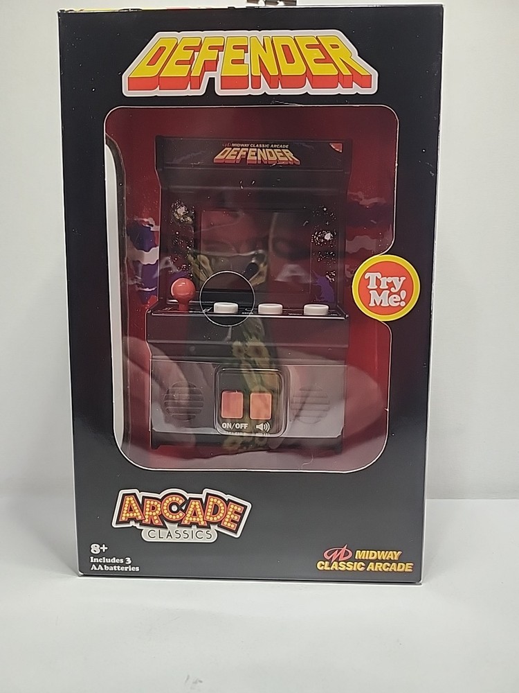 Midway Retro Mini Arcade Defender Handheld Electronic Game