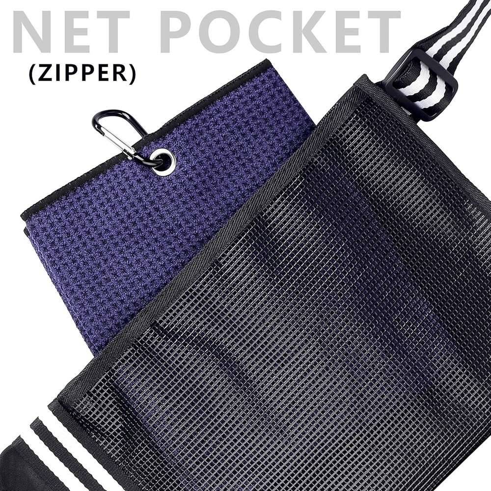 Compact Golf Carry Bag with Adjustable Strap - Ideal for Travel & Courses