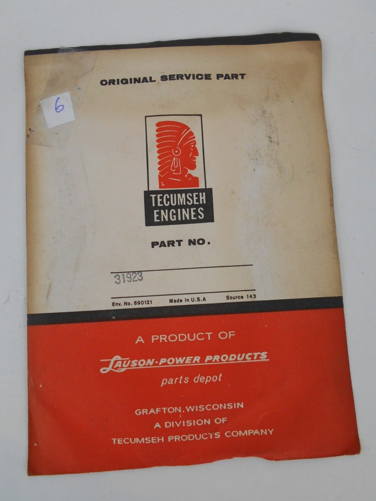 Tecumseh Head Gasket 31923