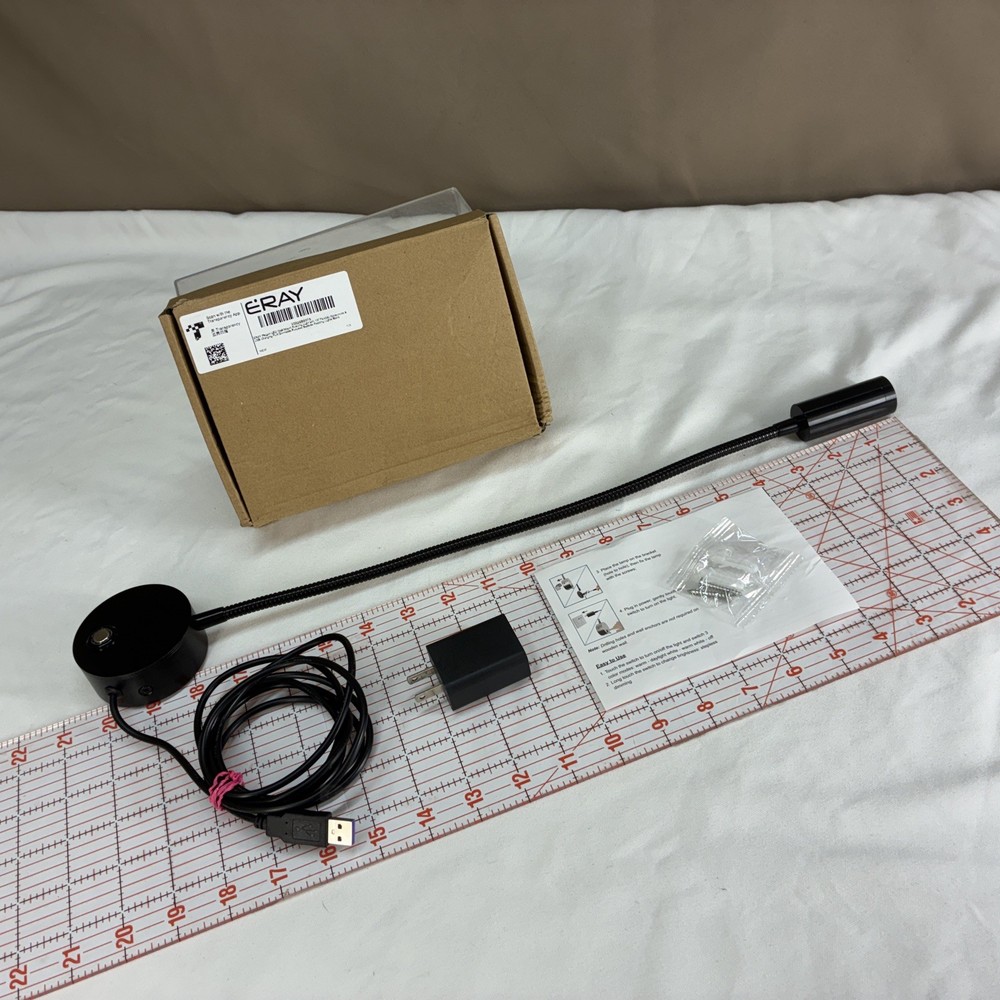 Wall Mounted LED Reading Light Dimmable Book Light W/USB Plug & Hardware Eray