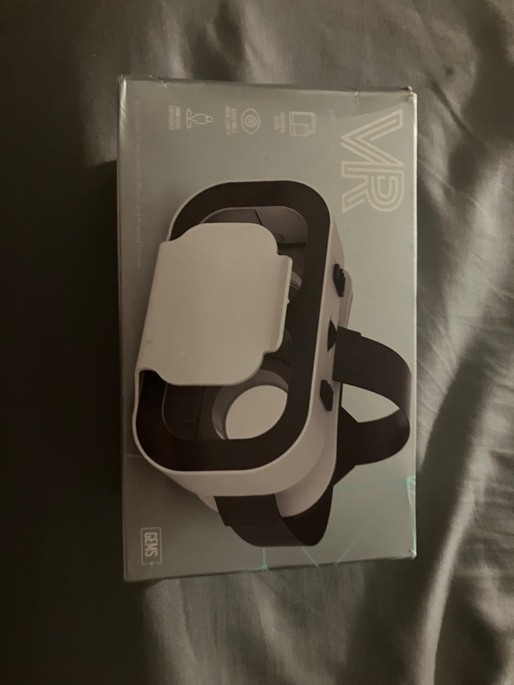 Gems virtual reality headset for Apple/Android Open box works great FREESHIPPING