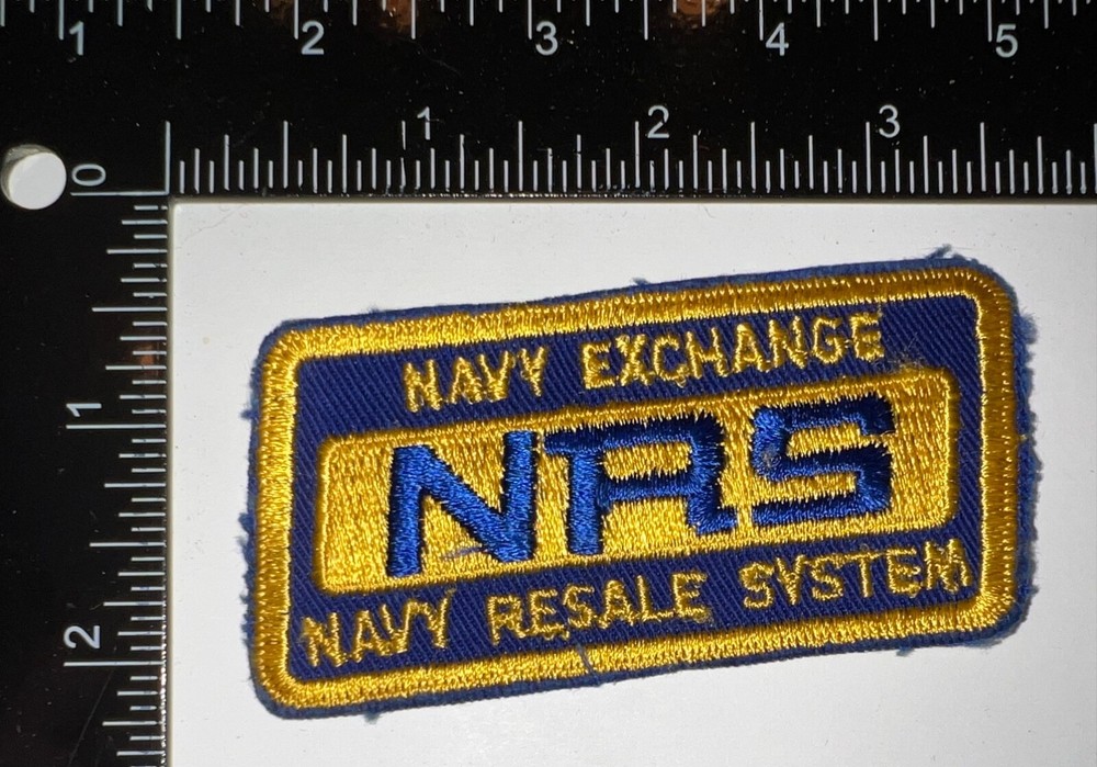 Cold War USN US Navy Exchange Resale System NRS Patch