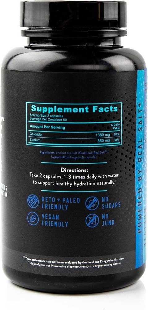 Re-Lyte Hydration Support Capsules, 120 Count