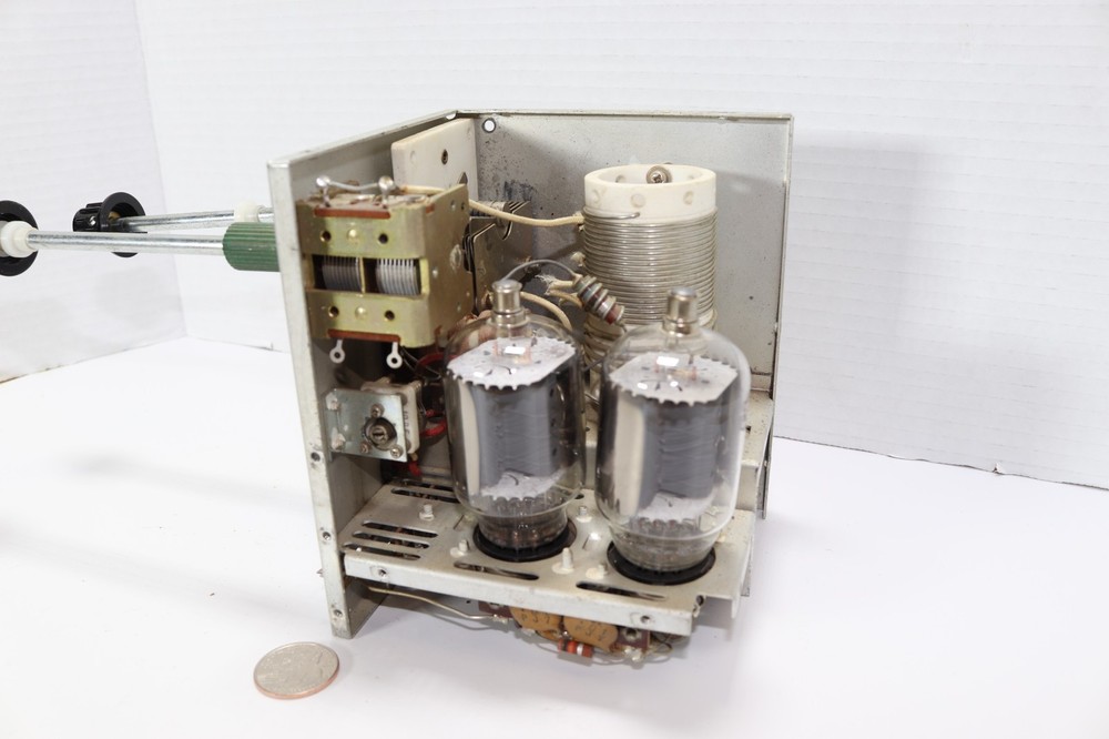 YAESU - FT‑DX100 Final Amplifier Assembly – Tubes, Ceramic Tank Coil, Knobs