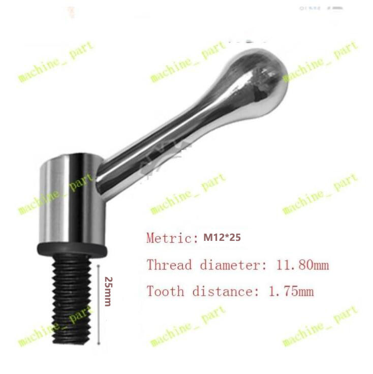 3 x Part Head Milling Machine Table Lock Bolt Handle M12 Thread