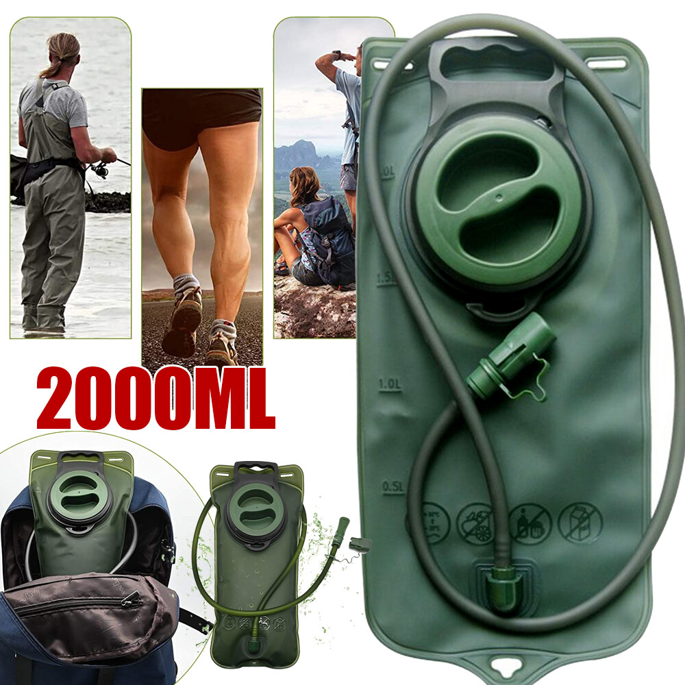 2L Water Bladder Backpack Hydration System Camel bak Pack Bag Camping Hiking AUS
