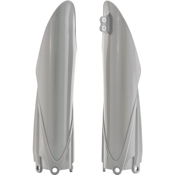 Acerbis - 2171840011 - Lower Fork Covers, Gray