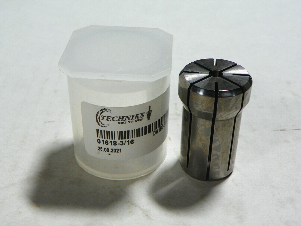 TECHNIKS DA 180 PRECISION COLLET 3/16" DOUBLE ANGLE DA180 01618-3/16