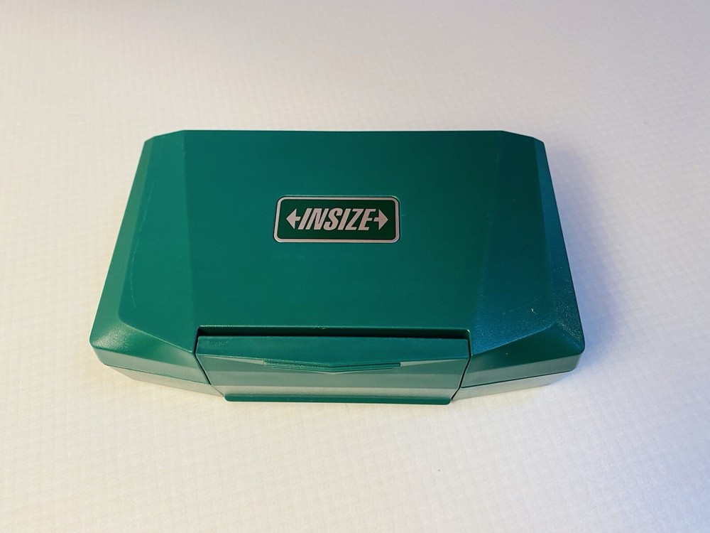 INSIZE Dial Indicator - Flat Back: 0 to 10 mm Range, Continuous Reading