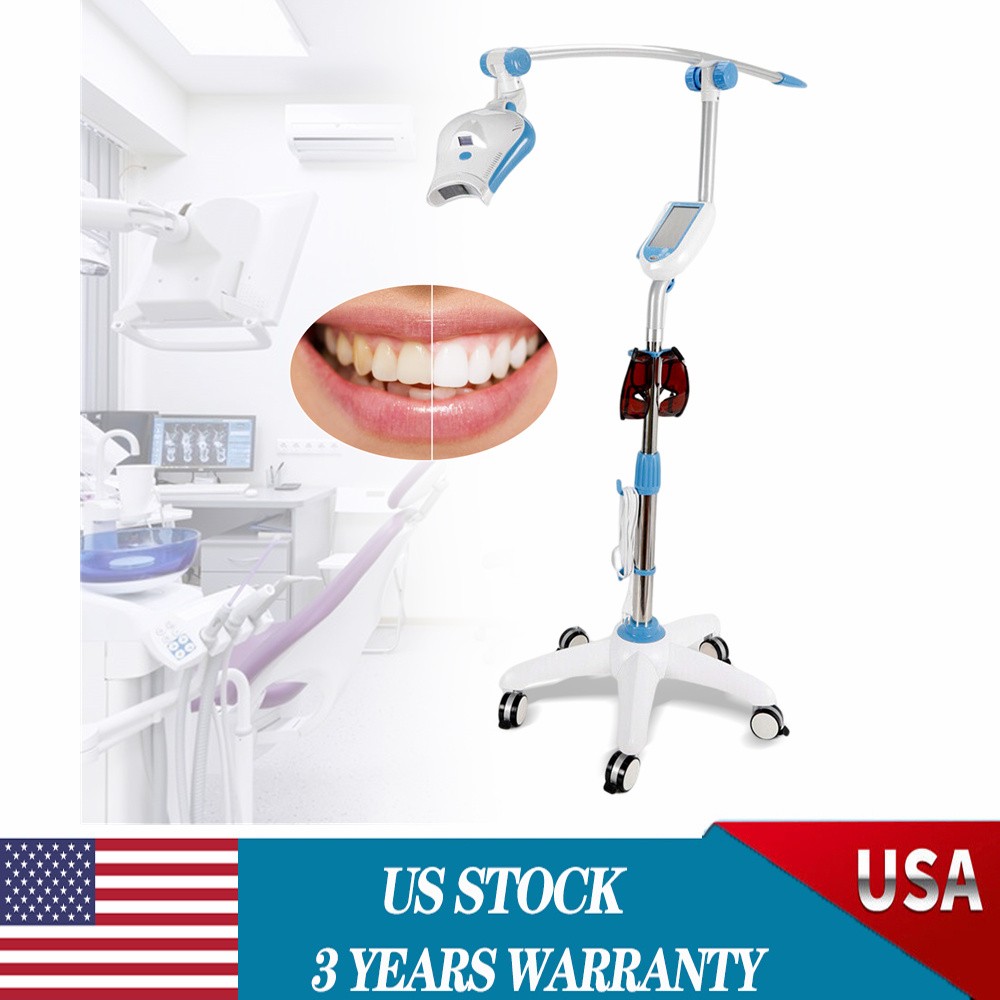 Mobile Teeth Whitening Machine Bleaching Accelerator Cold LED Light Lamp Dental