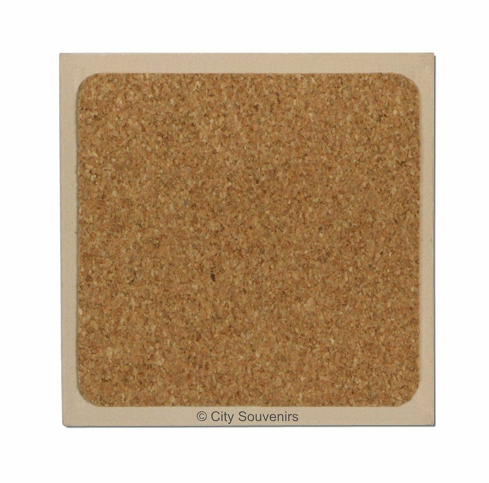 Oregon Map Coaster Set of 4