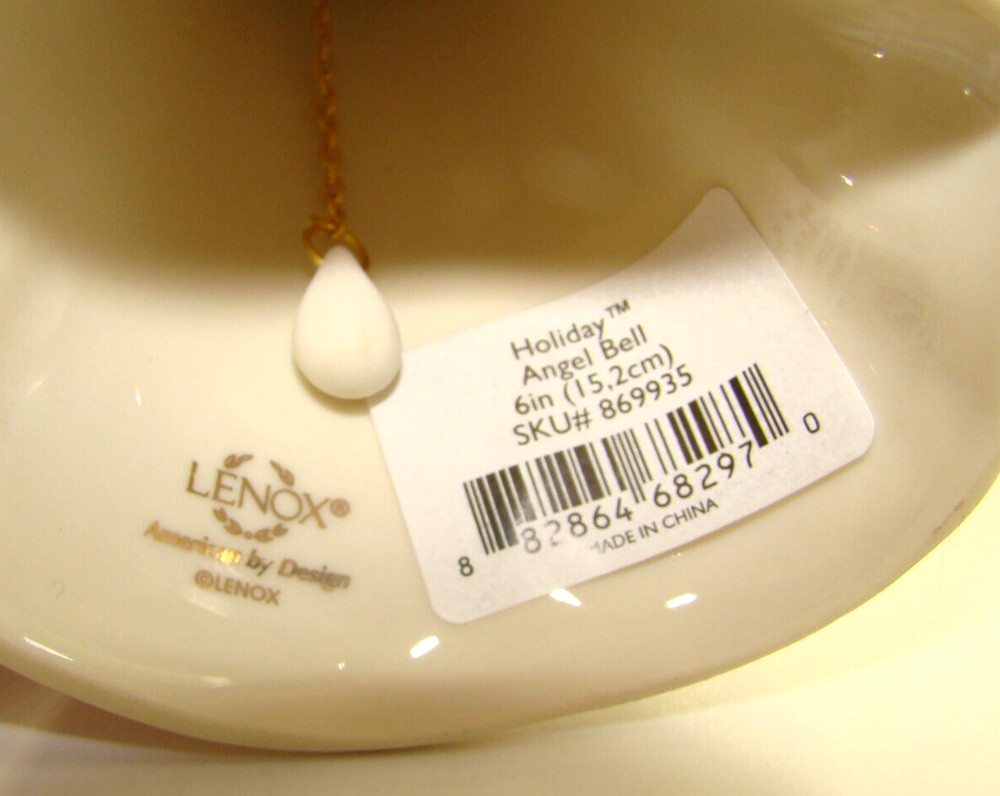 Lenox Holiday Angel Bell