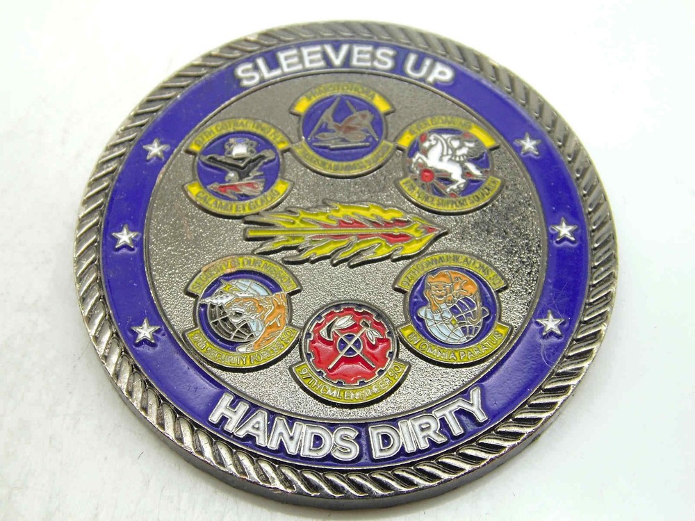 97TH MISSION SUPPORT GROUP CHALLENGE COIN