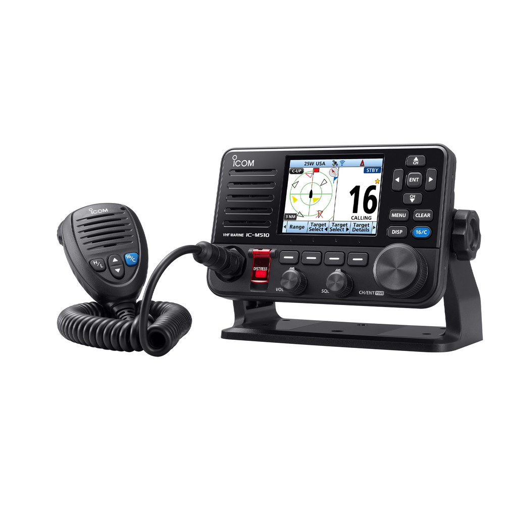 Icom M510 PLUS 21 VHF fixed mount class D DSC with AIS