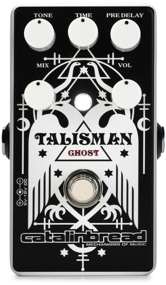 Catalinbread Talisman Ghost Plate Reverb Pedal