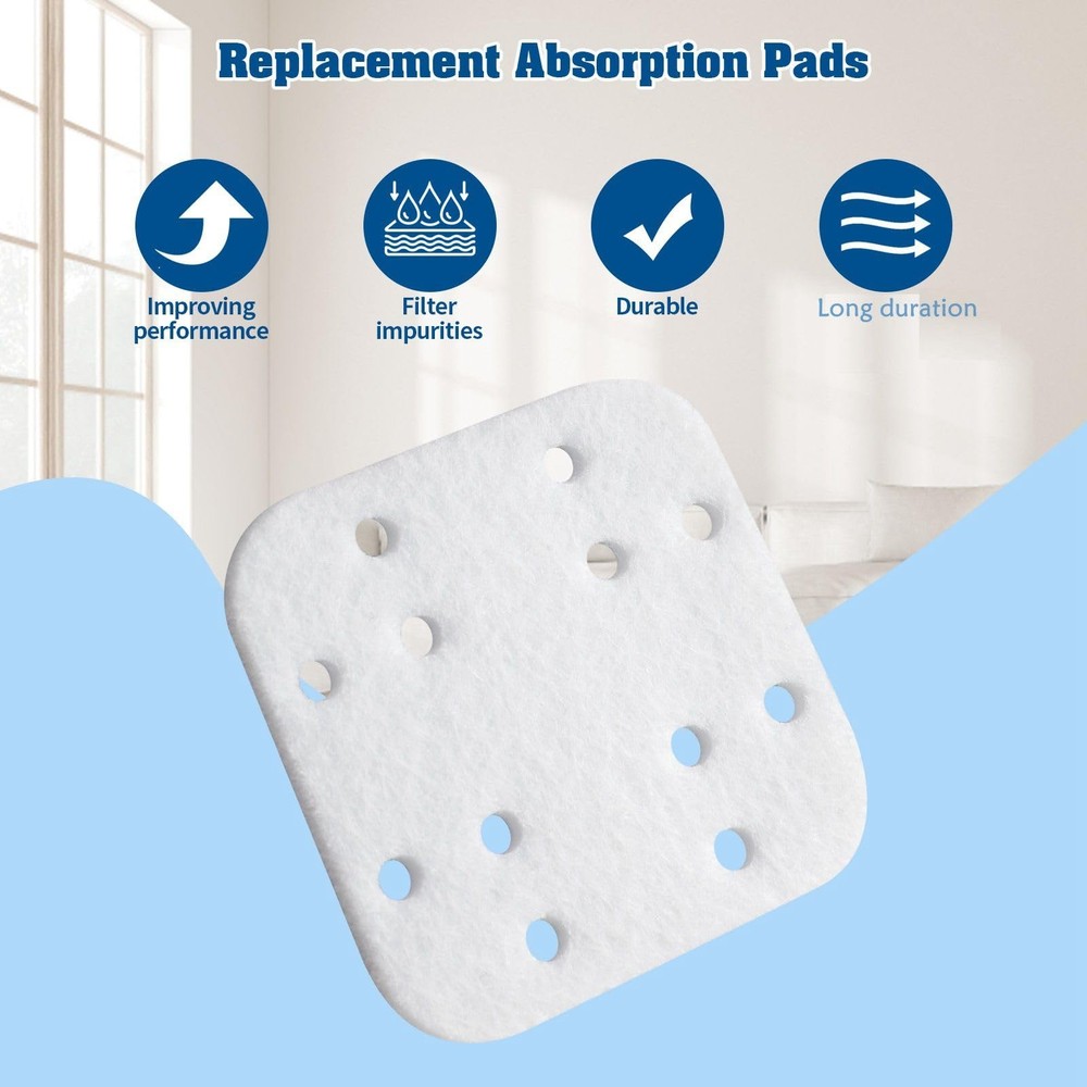 36Pack Mineral Absorption Pads Compatible with LEVOIT Humidifier Replacement ...