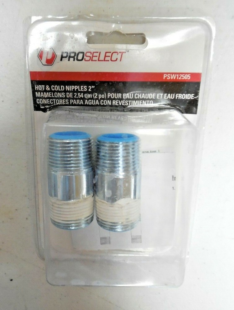 ProSelect PSW12505 2" L PEX Lined Nipple (Package of 2)