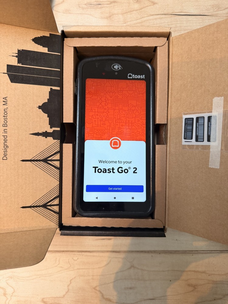 Toast Go 2 Handheld POS Bundle with 5 device Docking Station