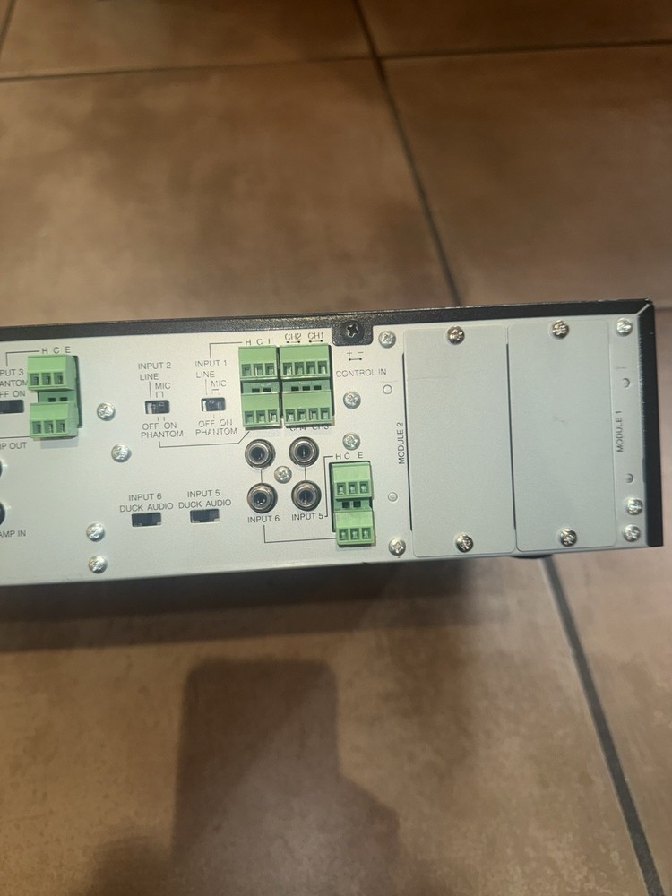 TOA Electronics A-824D 8-Input Digital Mixer/Amplifier, 240W