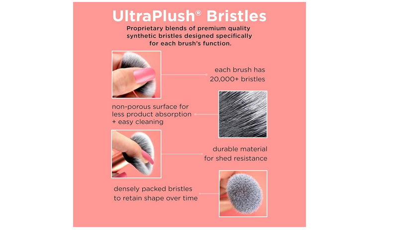 Real Techniques Makeup Brush for Even Streak Free Application, ( Select Type ).,