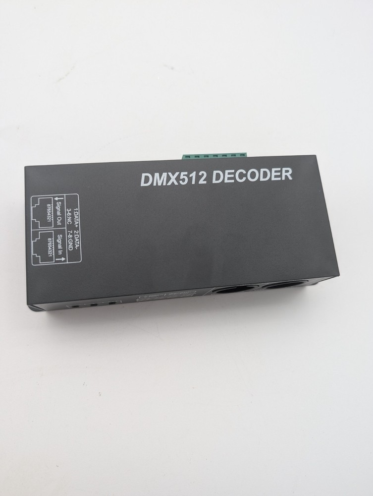 DMX 512 Digital Display Decoder Dimming Driver DMX512 Controller for LED RGBW