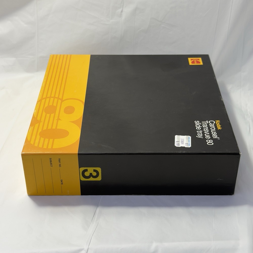 Kodak Carousel Transvue 80 Slide Tray With Original Box