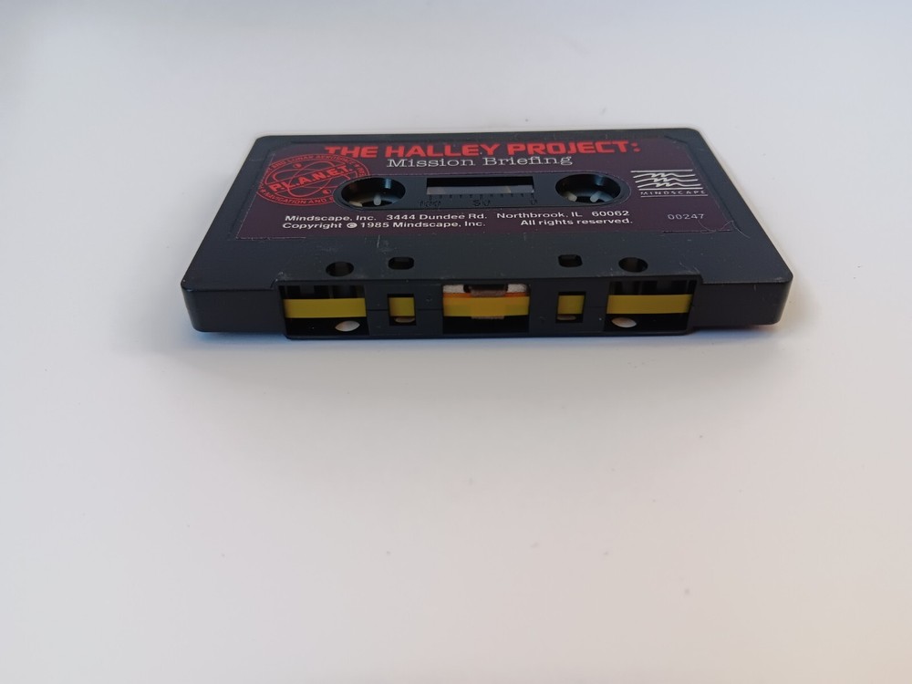 Commodore 64 The Halley Project Mission In Solar System Software Tested/Works