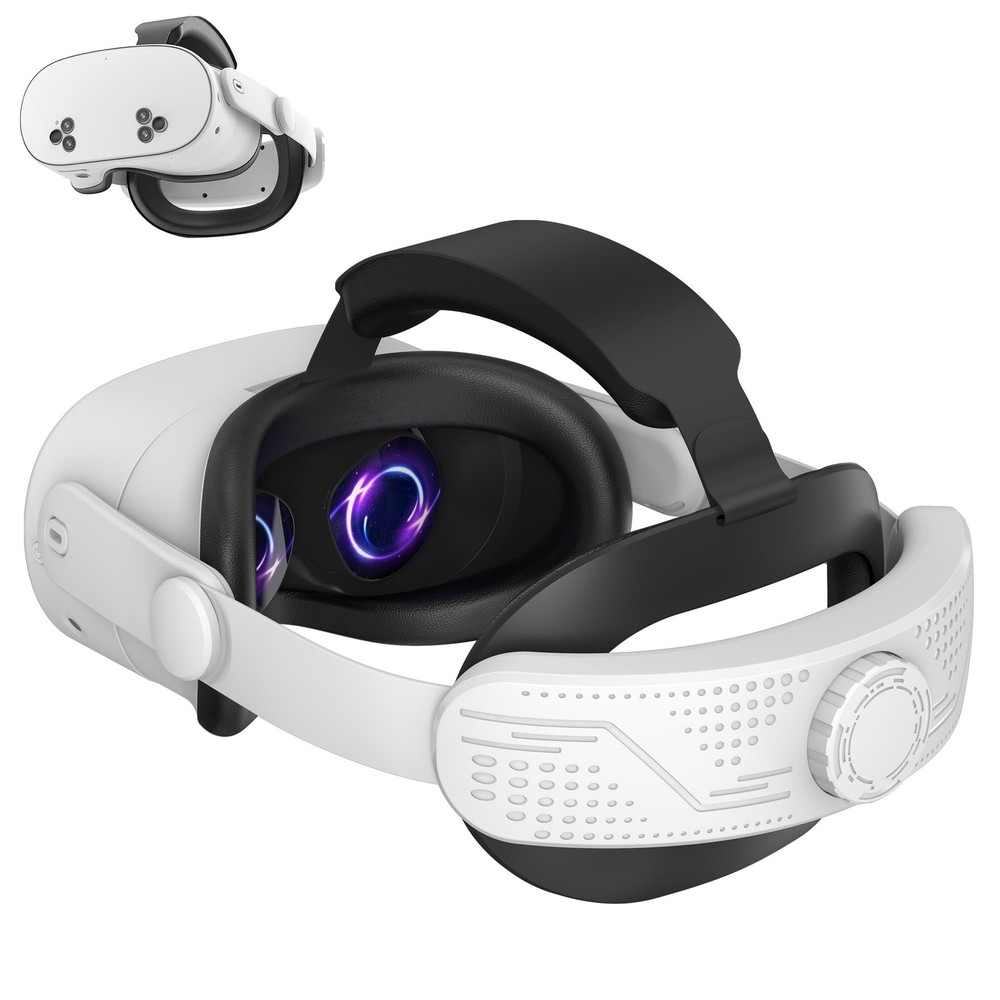 Adjustable Comfort Head Strap for Meta Quest 3S - Lightweight, Balanced Design