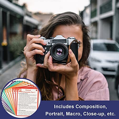 DSLR Cheat Sheet for Canon, Nikon, Sony, Camera Accessories Quick Reference C...