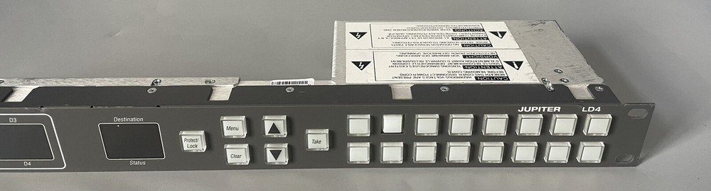 Power Tested — Grass Valley Jupiter LD4 Control Panel JUP-CP-LD4-AC — See Desc.