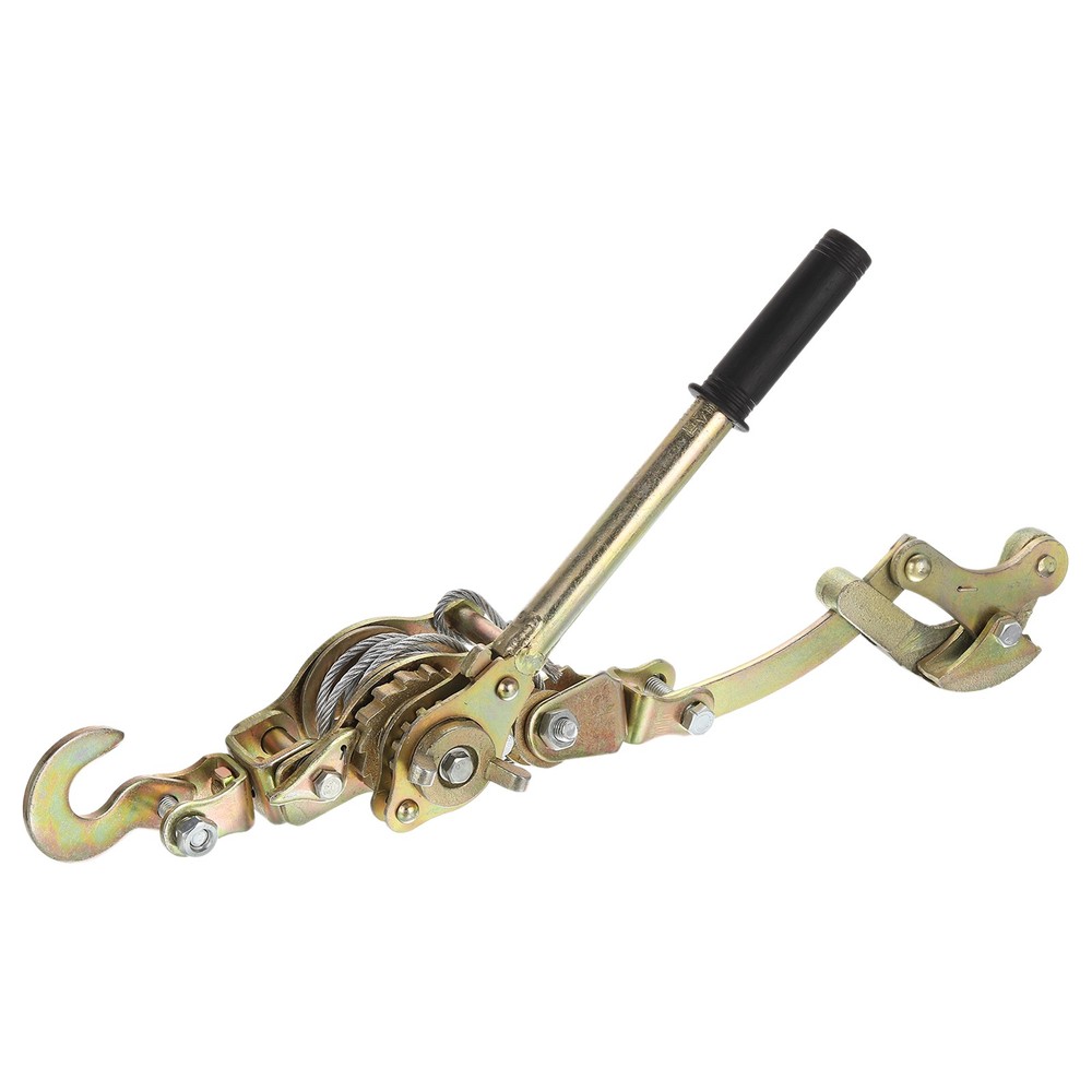 Come Along Winch,1 Ton Winch,Hand Cable Puller with 1 Hooks 1 Pcs