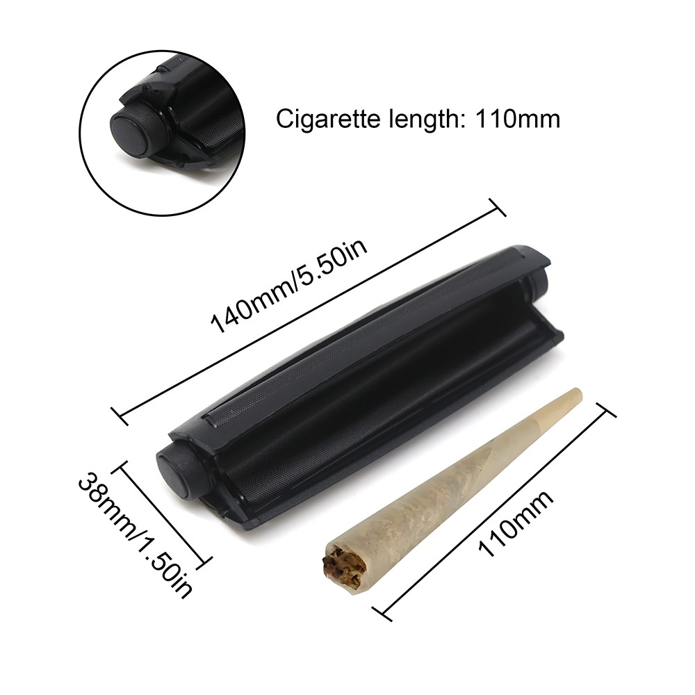 King Size Roller - 4.5 " 110mm Rolling Machine Fast Cigar Cigarette Roller 2pcs