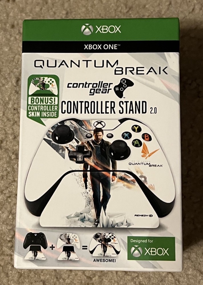 Microsoft Xbox One Quantum Break Controller stand W/ Controller Skin